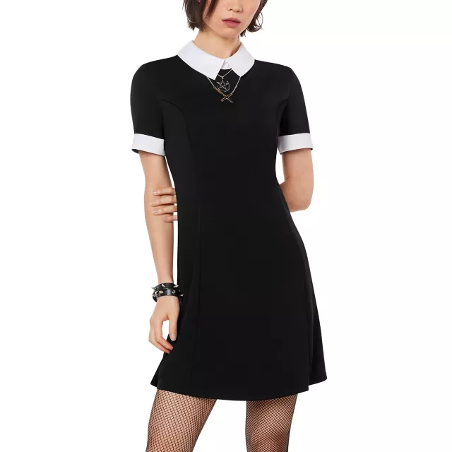 Black Collared Dress