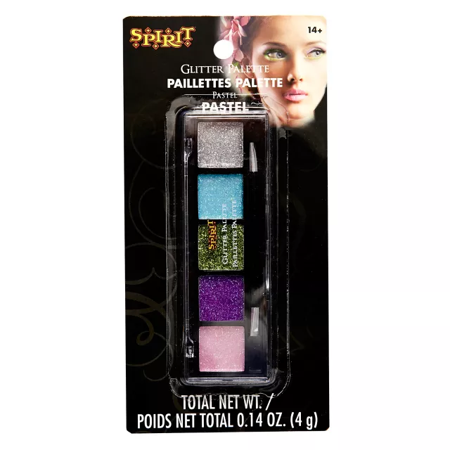 Colored Glitter Palette