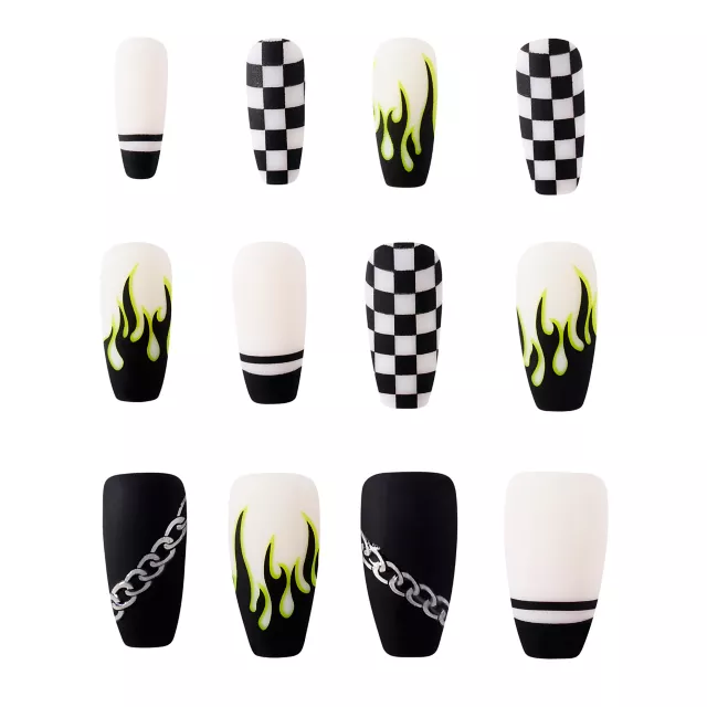 Punk Rock Press On Nails