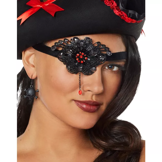 Jeweled Pirate Eye Patch