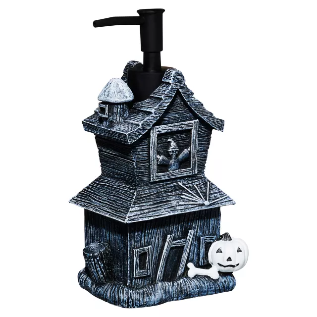 Gothic Noir House Soap Dispenser - 8 oz.