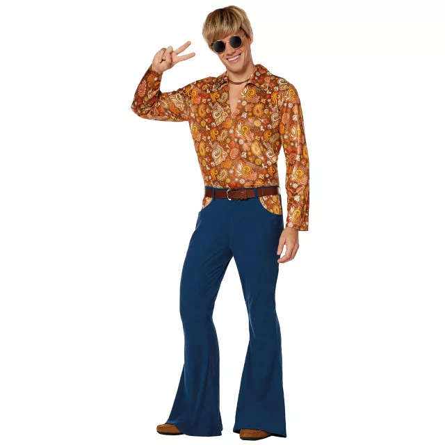 Adult Hippie Bell Bottom Pants