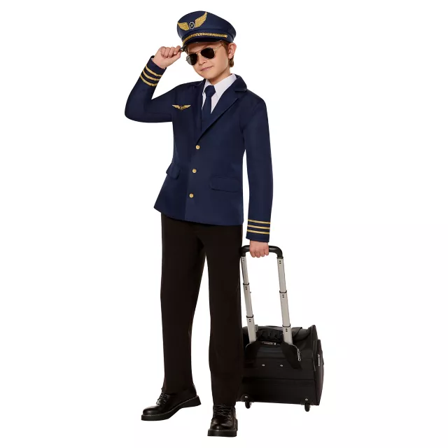 Kids Pilot Costume