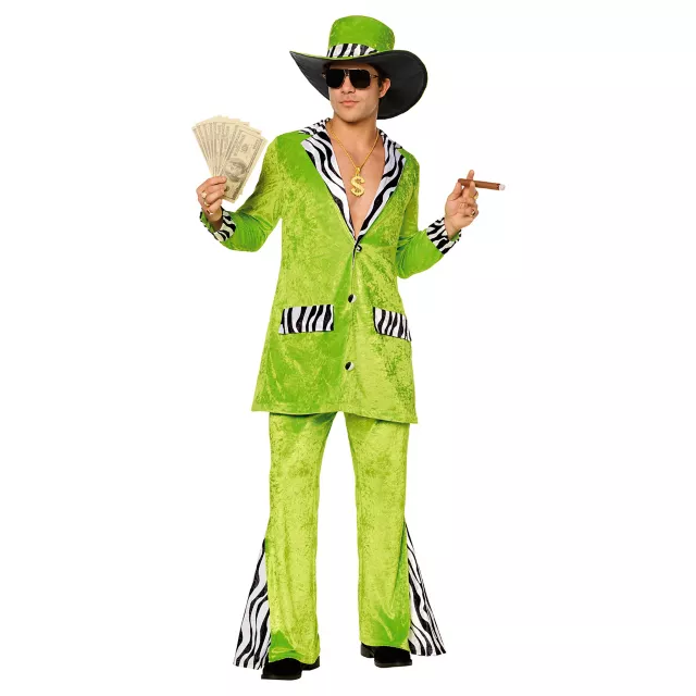 Adult Zebra Pimp Costume