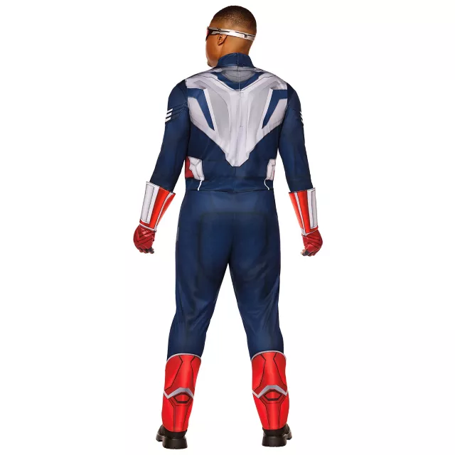 Adult Captain America Muscle Jumpsuit Costume - Captain America: Brave New World
