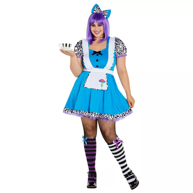 Adult Alice Plus Size Costume