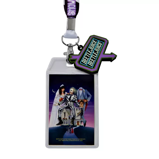 Beetlejuice Showtime Lanyard