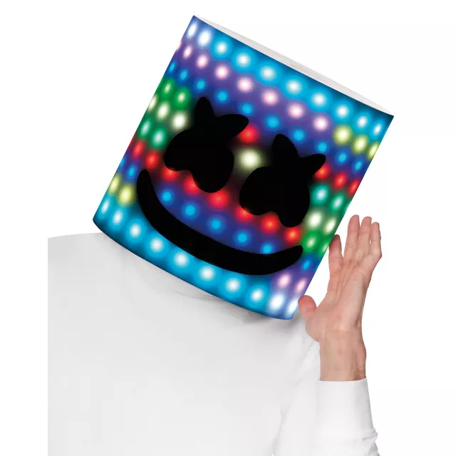 Light-Up Marshmello Helmet