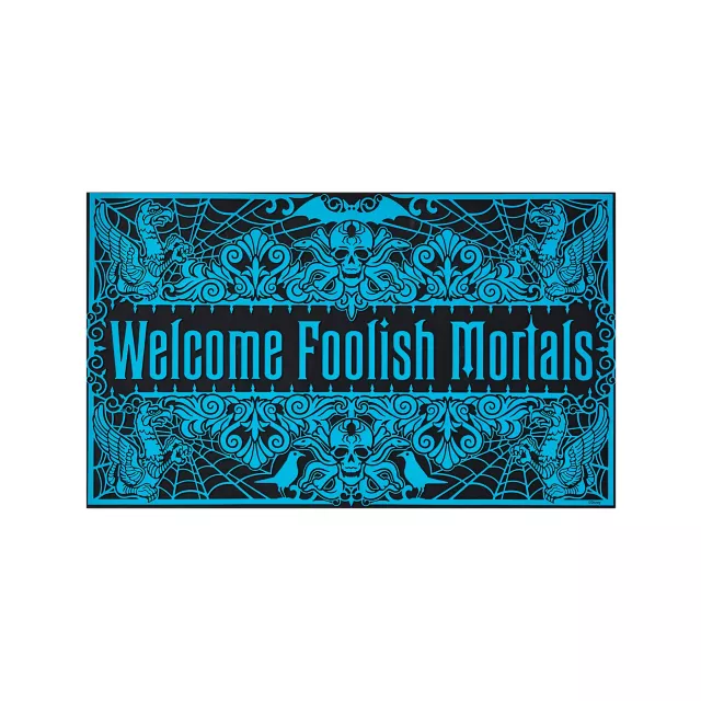 Welcome Foolish Mortals Doormat - Disney The Haunted Mansion