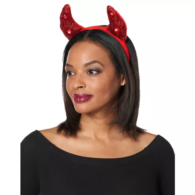 Light-Up Devil Headband