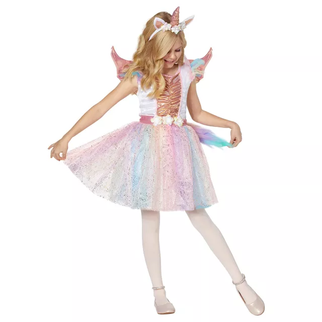Kids Rosy Unicorn Costume