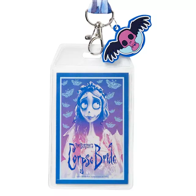 Butterfly Corpse Bride Lanyard