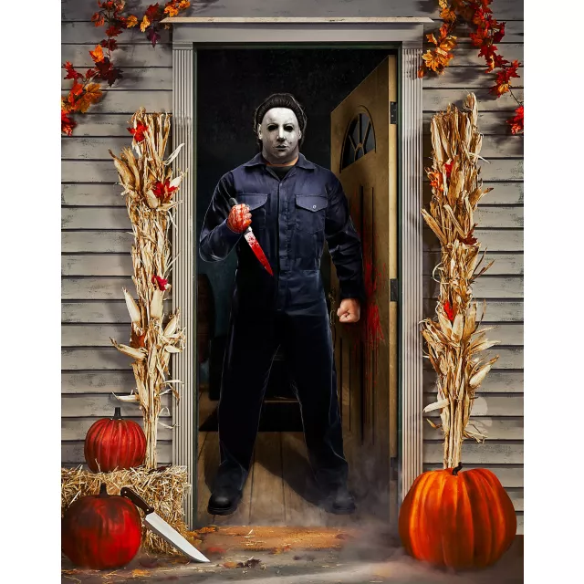 Michael Myers Door Cover - Halloween