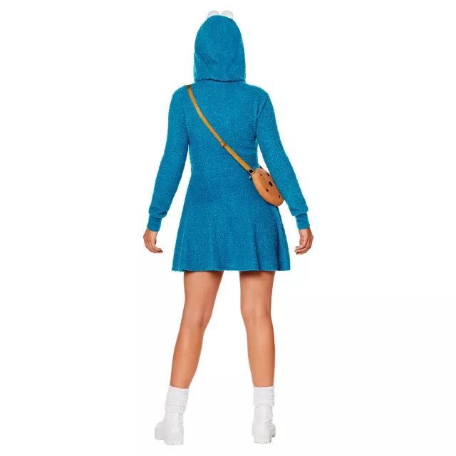 Adult Cookie Monster Dress Costume - Sesame Street