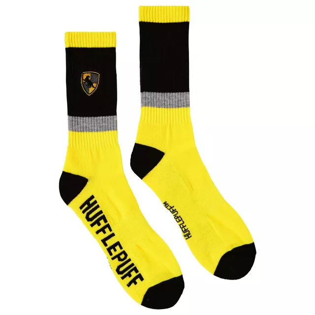 Hufflepuff Crew Socks - Harry Potter