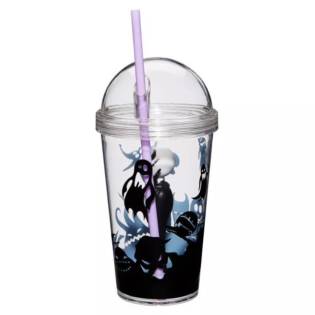 Jack Skellington Cup with Straw - Nightmare Before Christmas