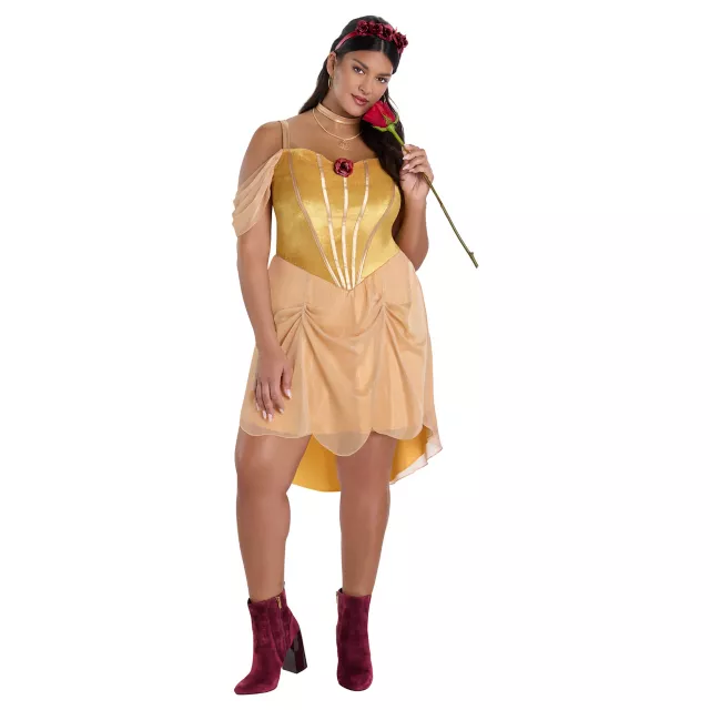 Adult Princess Belle Plus Size Costume - Disney Princess