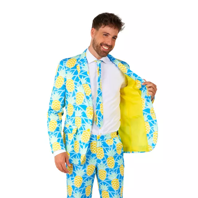Pineapple Print Suit