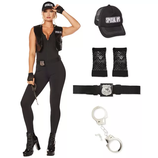 Adult Special Ops Catsuit Costume