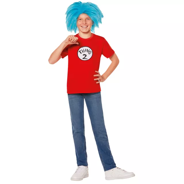 Kids Thing 1 and Thing 2 Costume Kit - The Cat in the Hat