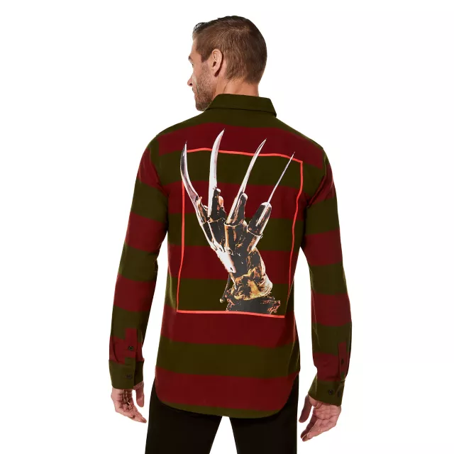 Freddy Krueger Claw Flannel Shirt - A Nightmare on Elm Street