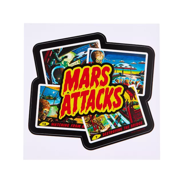 Mars Attacks Decal