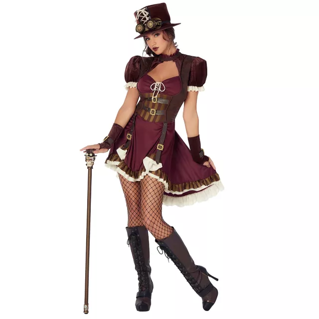Adult Steampunk Dress Costume