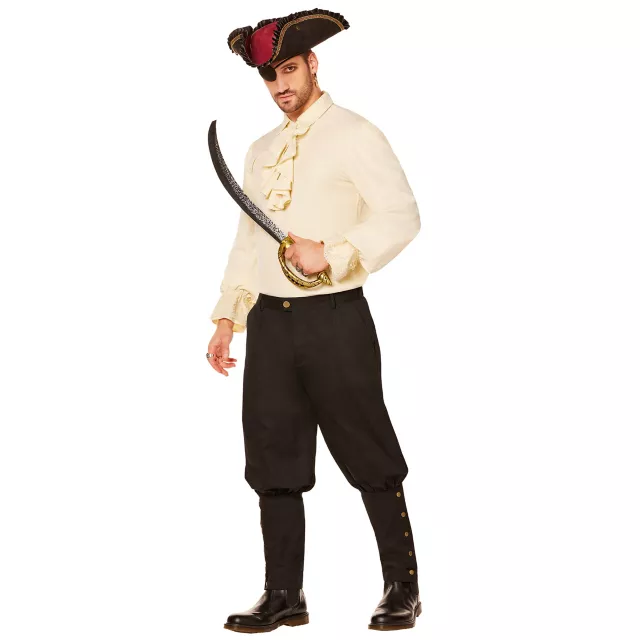 Adult Black Pirate Pants
