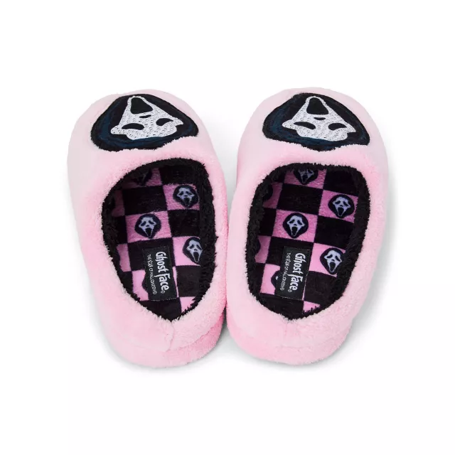 Ghost Face Bling Slippers