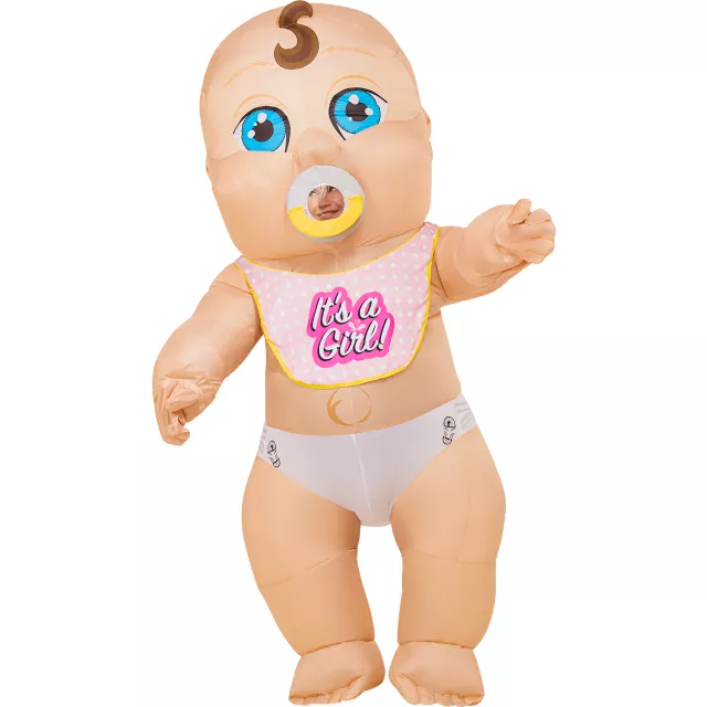 Adult Baby Inflatable Costume