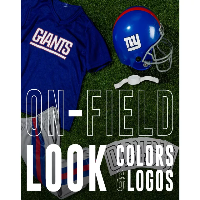 Kids New York Giants NFL Deluxe Uniform Costume - Franklin Sports