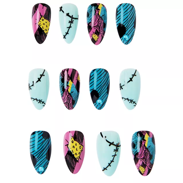 Adult Sally Press on Nails - The Nightmare Before Christmas