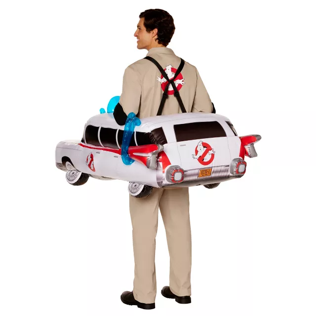 Adult Light-Up Ecto-1 Inflatable Ride-Along Costume - Ghostbusters
