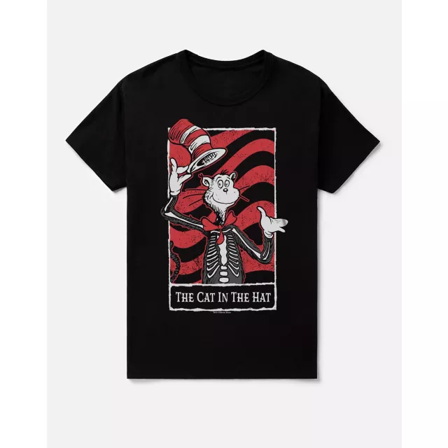 Cat in the Hat Skeleton T Shirt - Dr. Seuss
