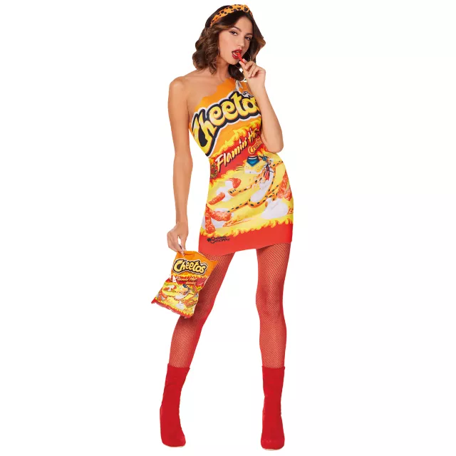 Adult Flamin' Hot Cheetos Dress Costume