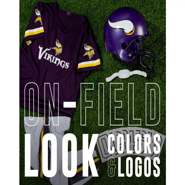 Kids Minnesota Vikings NFL Deluxe Uniform Costume - Franklin Sports