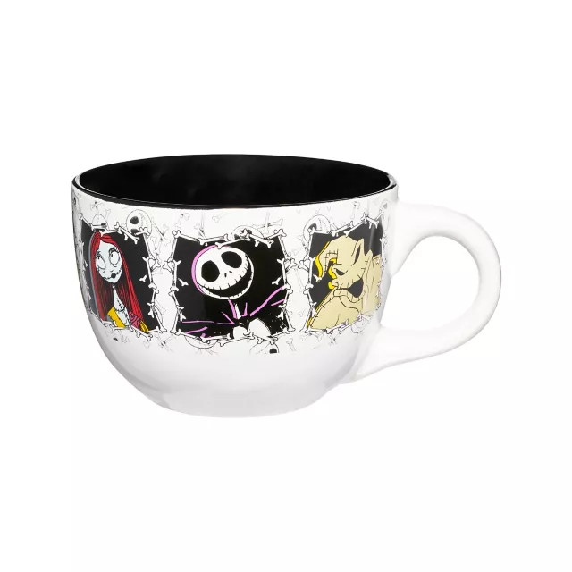 Nightmare Before Christmas Character Panel Soup Mug - 24 oz.