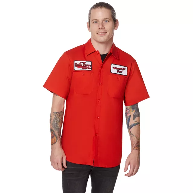 Adult Balls Deep Plus Size Work Shirt