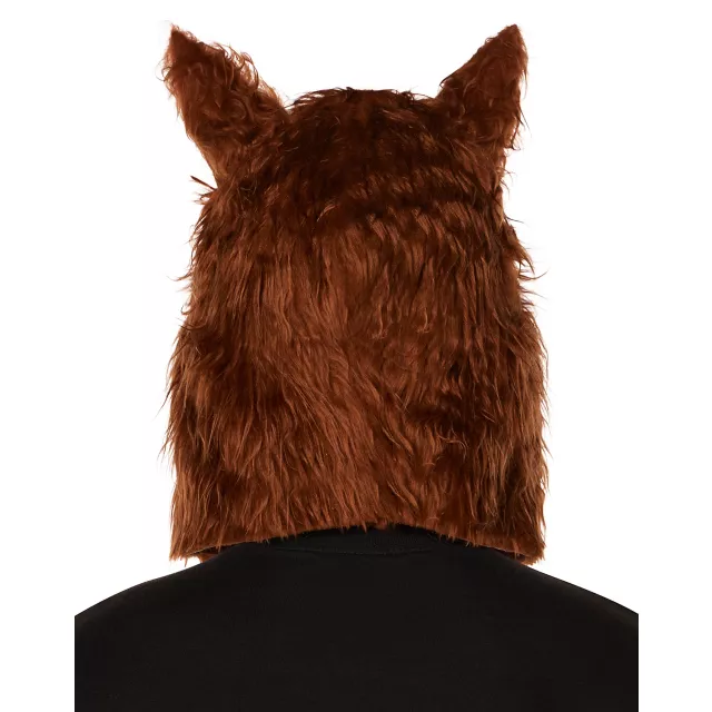 Animotion Brown Werewolf Full Mask