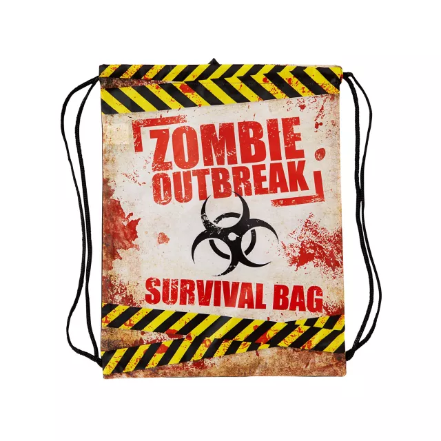 Zombie Outbreak Survival Cinch Bag