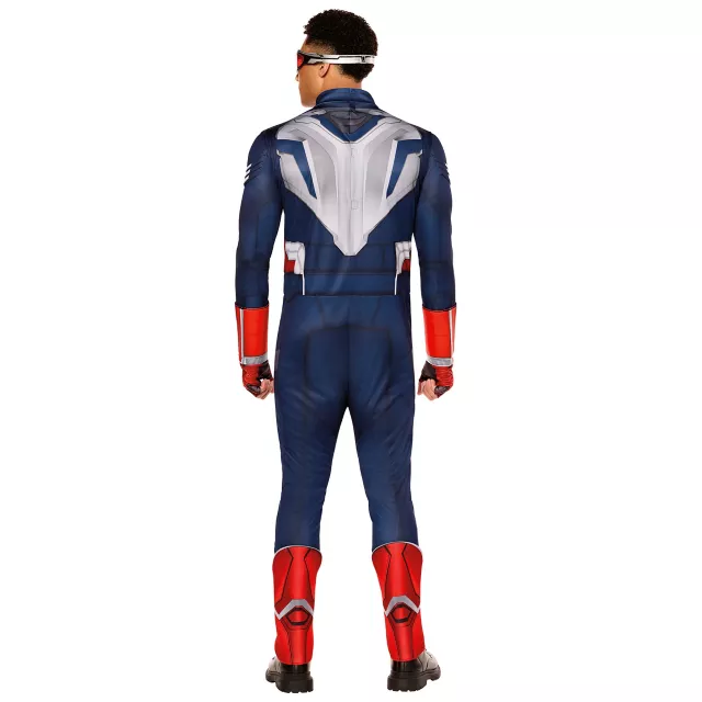 Adult Captain America Muscle Jumpsuit Costume - Captain America: Brave New World
