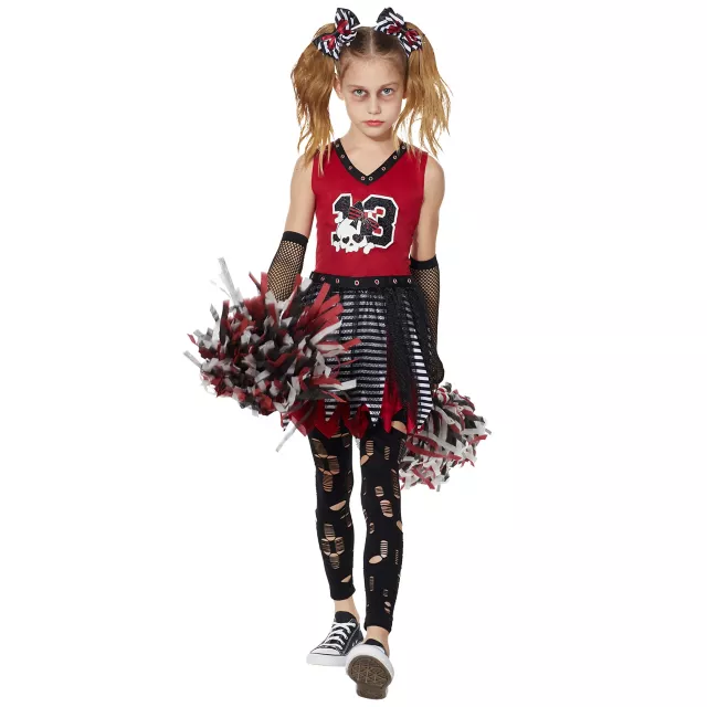 Kids Zombie Cheerleader Costume