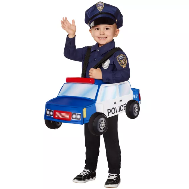 Toddler Police Officer Ride-Along Costume With Sound