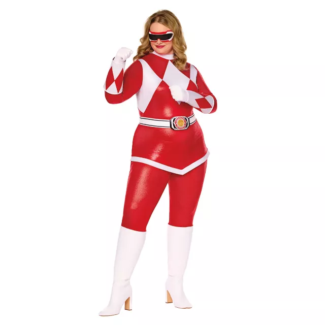 Adult Red Power Ranger Costume