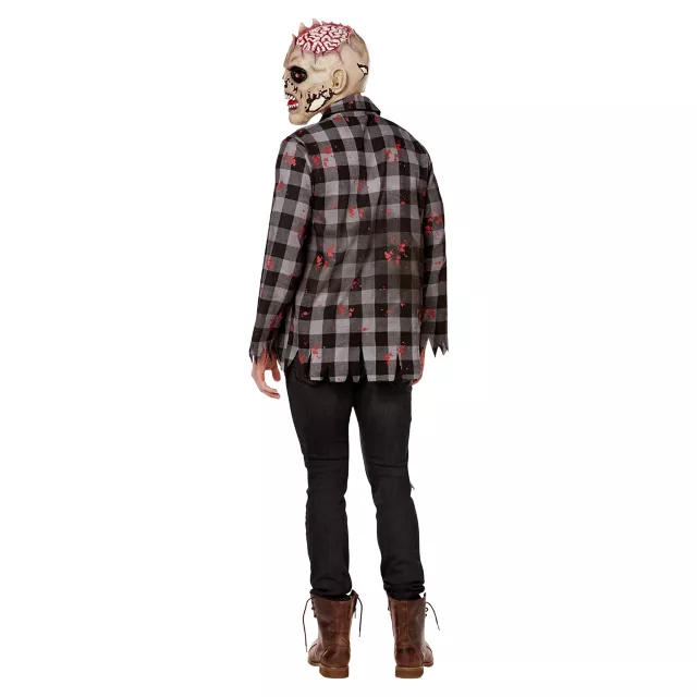 Adult Light-Up Undead Zombie Costume