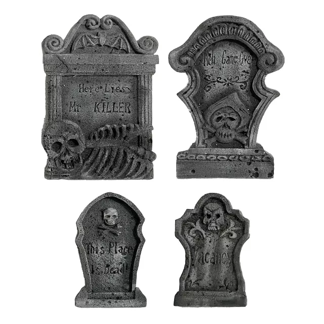 Multi-Pack Humor Tombstones - 4 Pack