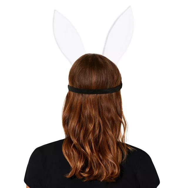 Checkered Bunny Half Mask