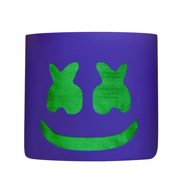 Kids Glow in the Dark Marshmello Costume Kit
