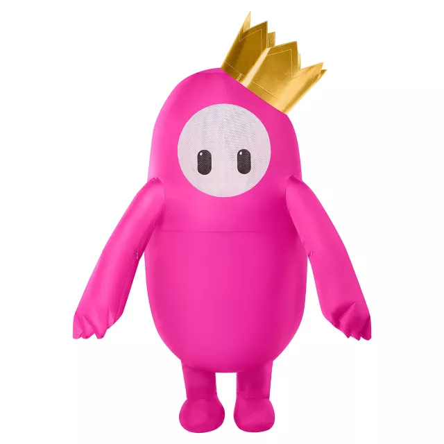 Kids Fall Guys Pink Inflatable Costume