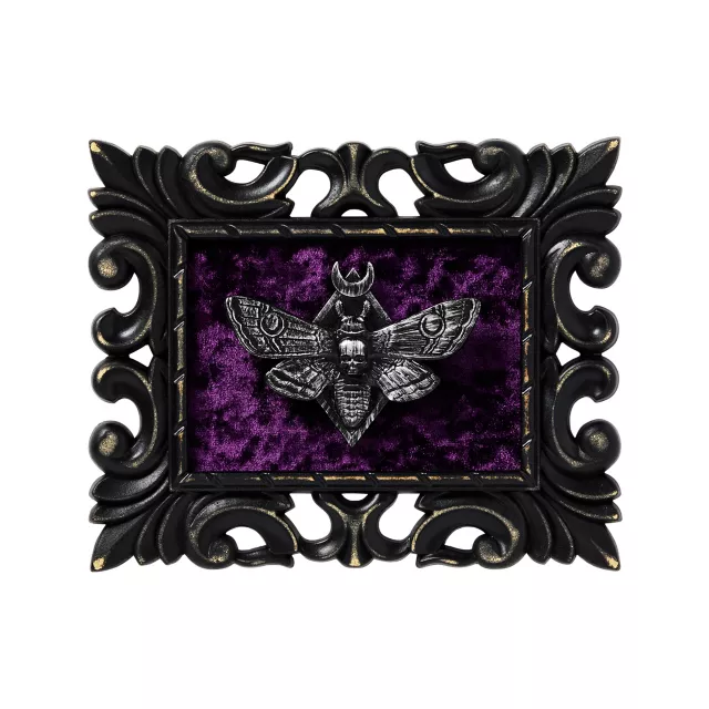 Mystical Arts Death Moth Velvet Sign
